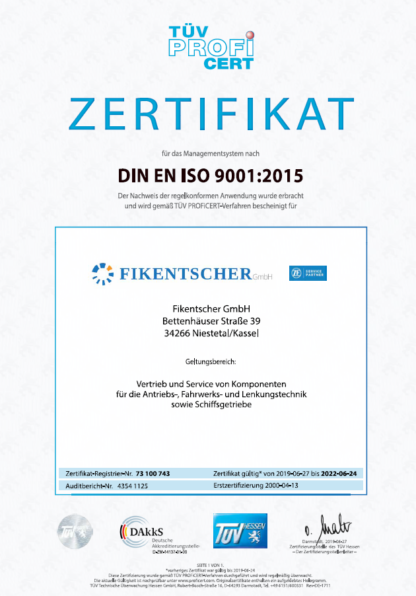 Zertifikat